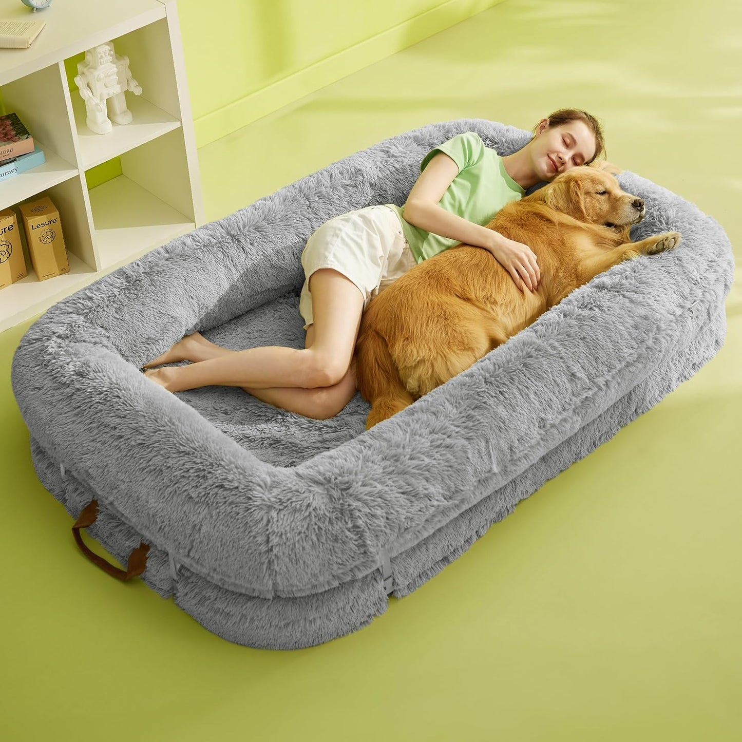 3-in-1 Foldable Bed for You and Your Pup