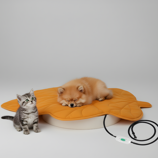 Leaf-Shaped Heated Mat