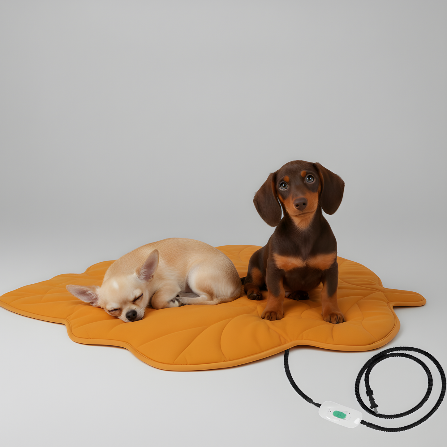 Leaf-Shaped Heated Mat